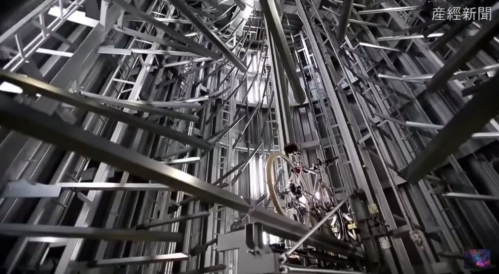 Geek Monday – Underground parking for cycles|Nerdemandag – Undergrunnsparkering for sykler